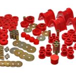 Energy Suspension Suspension Bushing Kit Red for 1966-1977 Ford Bronco 4.18104R