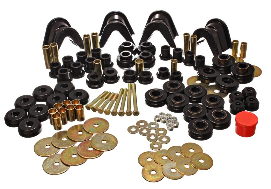 Energy Suspension Suspension Bushing Kit Black for 1966-1977 Ford Bronco 4.18105G