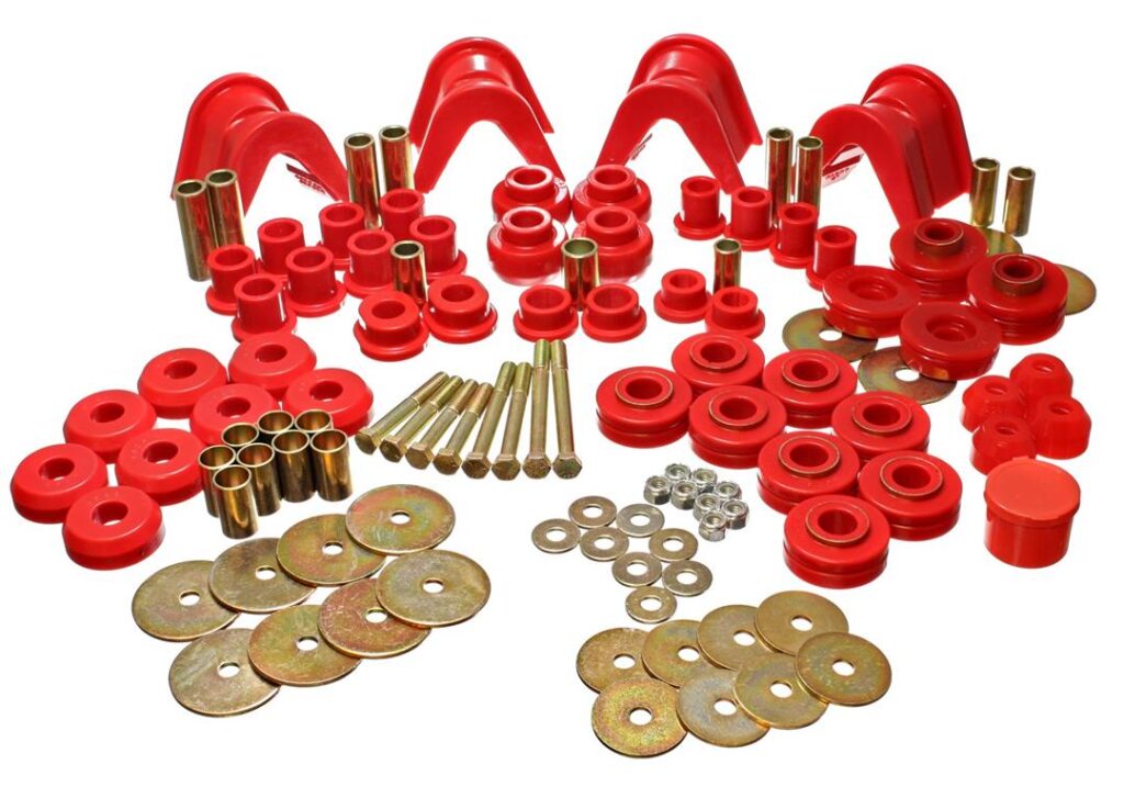 Energy Suspension Suspension Bushing Kit Red for 1966-1977 Ford Bronco 4.18105R