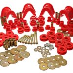 Energy Suspension Suspension Bushing Kit Red for 1966-1977 Ford Bronco 4.18105R