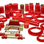 Energy Suspension Suspension Bushing Kit Red for 1994-1995 Ford Mustang 4.18109R