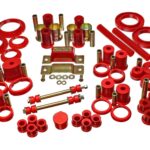 Energy Suspension Suspension Bushing Kit Red for 1985-1993 Ford Mustang 4.18110R