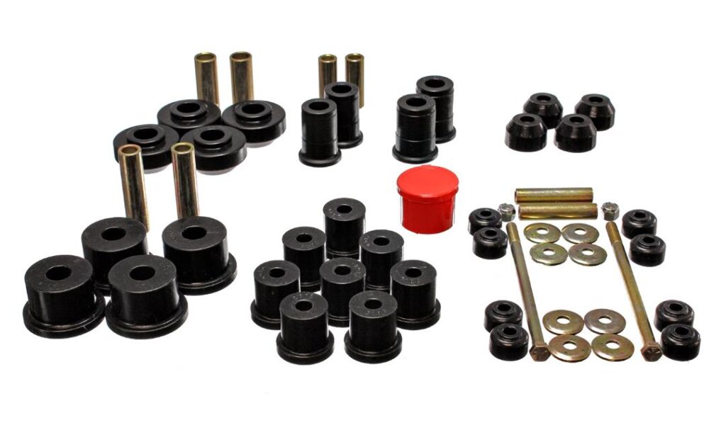 Energy Suspension Suspension Bushing Kit Black for 1967-1973 Ford Mustang 4.18111G