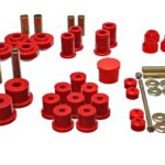 Energy Suspension Suspension Bushing Kit Red for 1967-1973 Ford Mustang 4.18111R