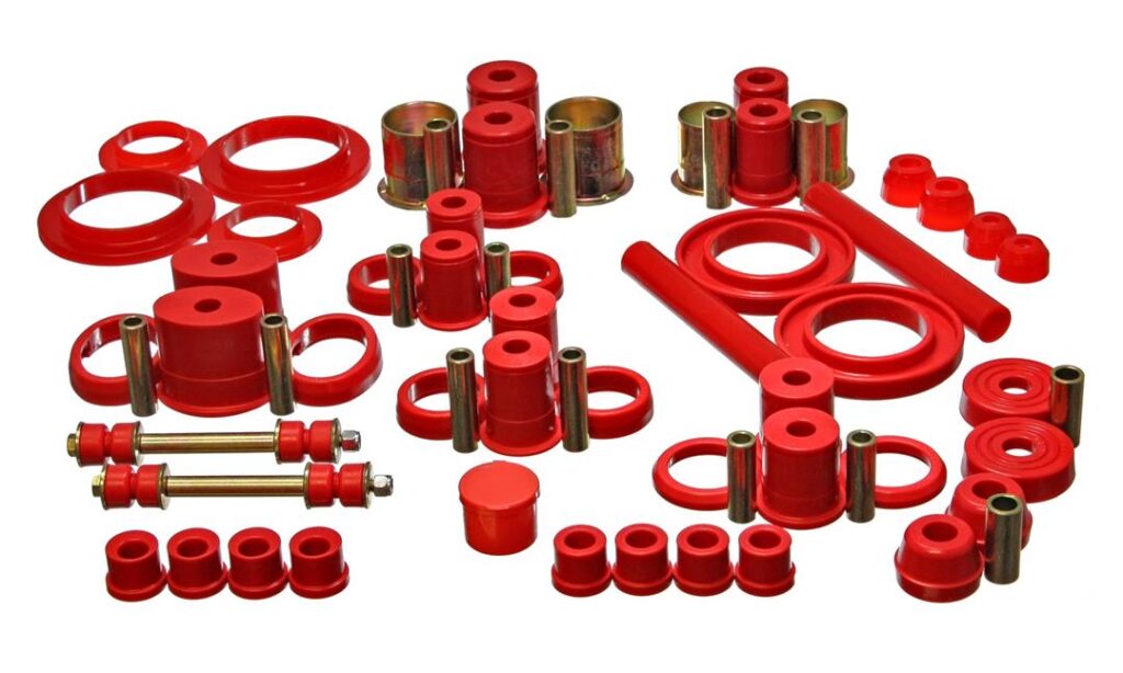 Energy Suspension Suspension Bushing Kit Red for 1994-1998 Ford Mustang 4.18112R