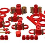 Energy Suspension Suspension Bushing Kit Red for 1994-1998 Ford Mustang 4.18112R