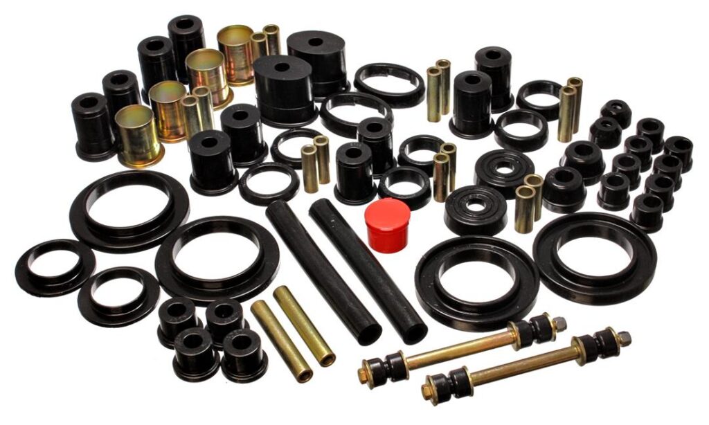 Energy Suspension Suspension Bushing Kit Black for 1985-1993 Ford Mustang 4.18113G