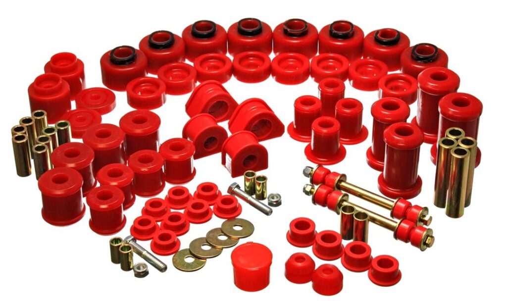 Energy Suspension Suspension Bushing Kit Red for 1998-2001 Lincoln Navigator 4.18115R