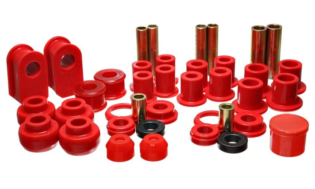 Energy Suspension Suspension Bushing Kit Red for 1992-2002 Ford E-250 Econoline 4.18116R