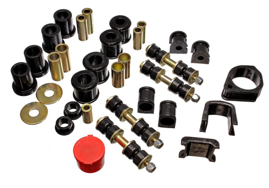 Energy Suspension Suspension Bushing Kit Black for 1997-2001 Ford Escort 4.18117G