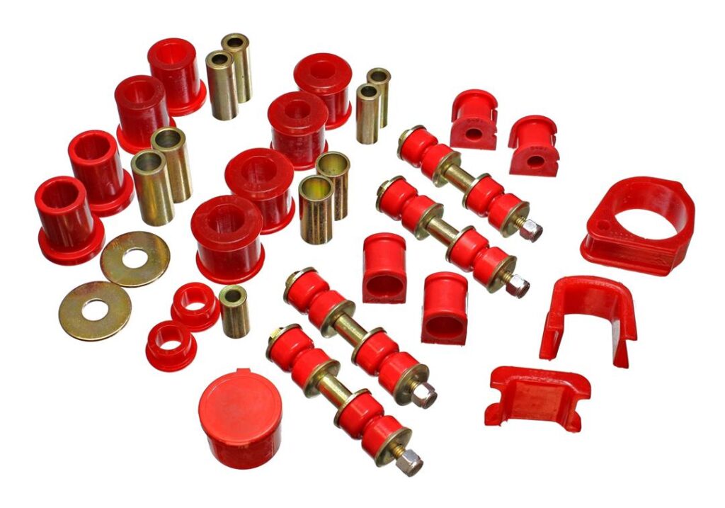 Energy Suspension Suspension Bushing Kit Red for 1997-2001 Ford Escort 4.18117R