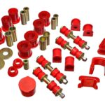 Energy Suspension Suspension Bushing Kit Red for 1997-2001 Ford Escort 4.18117R