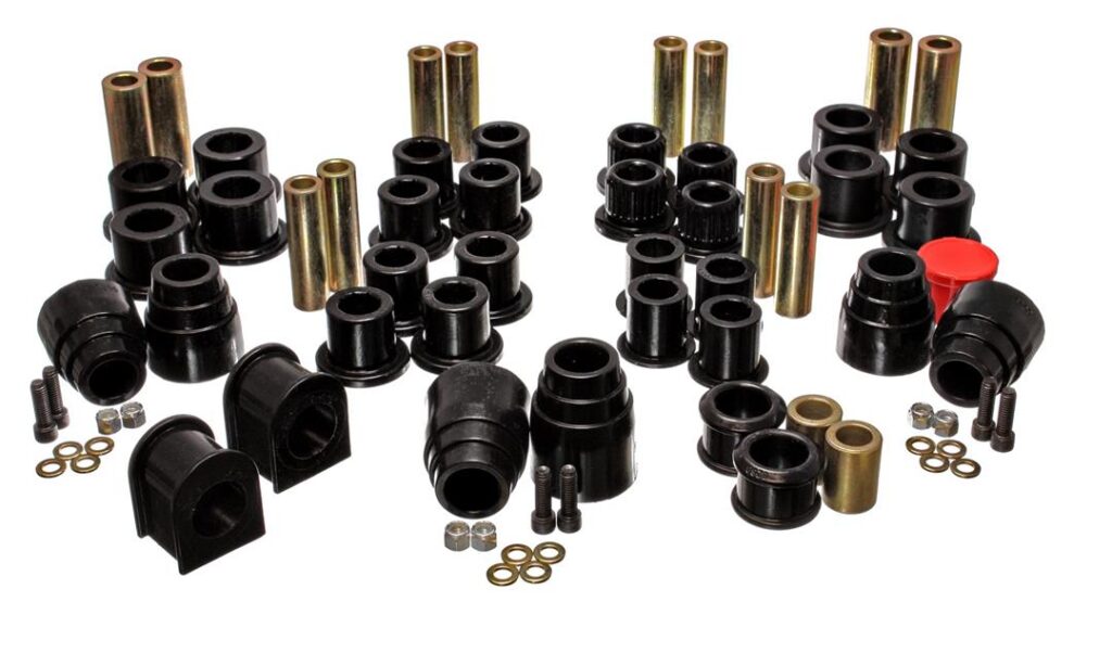 Energy Suspension Suspension Bushing Kit Black for 2000-2004 Ford Excursion 4WD 4.18120G