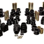 Energy Suspension Suspension Bushing Kit Black for 2000-2004 Ford Excursion 4WD 4.18120G