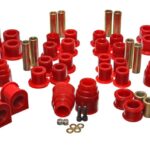 Energy Suspension Suspension Bushing Kit Red for 2000-2004 Ford Excursion 4WD 4.18120R