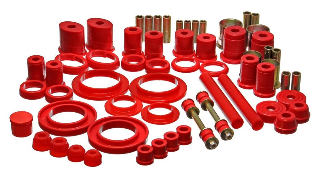 Energy Suspension Suspension Bushing Kit Red for 1999-2004 Ford Mustang 4.18121R