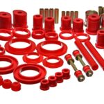 Energy Suspension Suspension Bushing Kit Red for 1999-2004 Ford Mustang 4.18121R