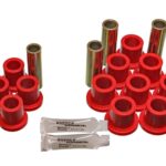 Energy Suspension Rear Leaf Spring Bushing Red for 1966-1977 Ford Bronco 4.2102R