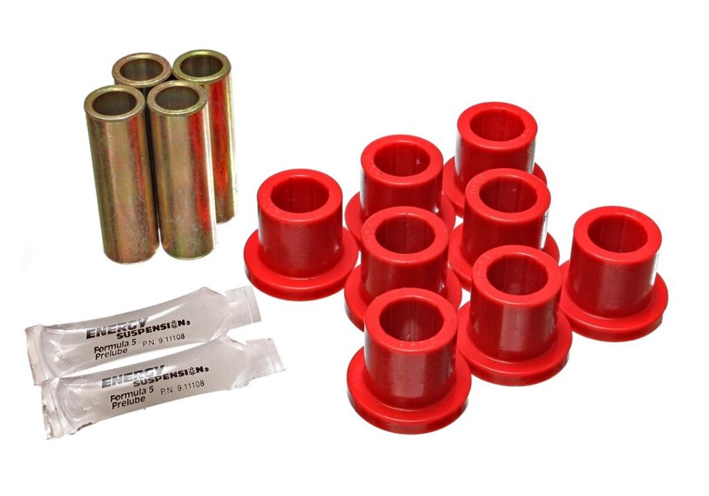 Energy Suspension Rear Leaf Spring Bushing Red for 1973-1979 Ford F-250 4.2107R