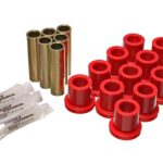 Energy Suspension Rear Leaf Spring Bushing Red for 1957-1963 Ford F-100 2WD 4.2113R