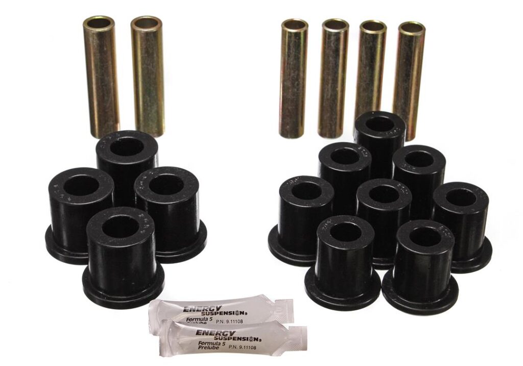 Energy Suspension Rear Leaf Spring Bushing Black for 1980-1996 Ford Bronco 4.2114G