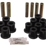 Energy Suspension Rear Leaf Spring Bushing Black for 1980-1996 Ford Bronco 4.2114G