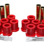 Energy Suspension Rear Leaf Spring Bushing Red for 1975-1979 Ford F-150 2WD 4.2116R