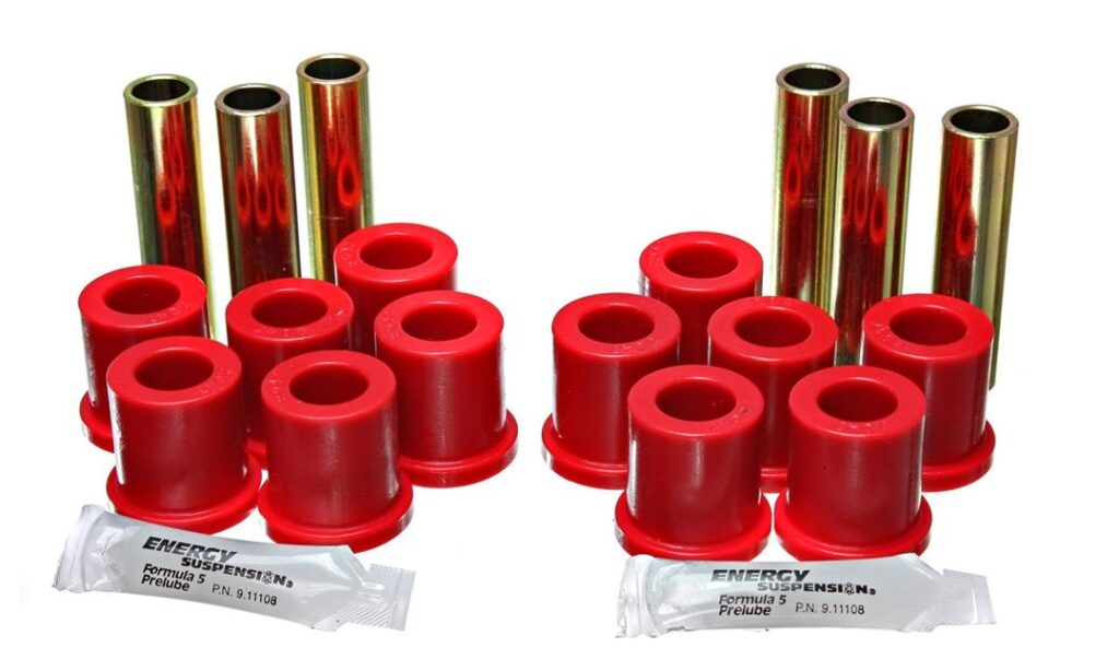 Energy Suspension Rear Leaf Spring Bushing Red for 1975-1979 Ford F-100 2WD 4.2116R