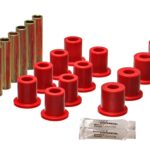 Energy Suspension Front Leaf Spring Bushing Red for 1973-1977 Ford F-250 4WD 4.2119R