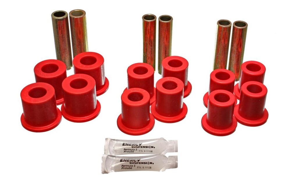 Energy Suspension Front Leaf Spring Bushing Red for 1978-1979 Ford F-250 4WD 4.2120R