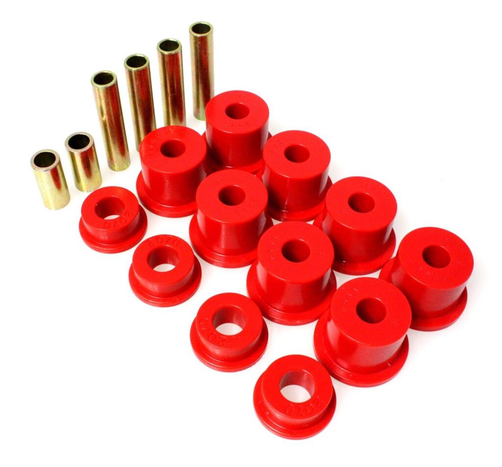 Energy Suspension Front Leaf Spring Bushing Red for 1997-1997 Ford F-250 HD 4WD 4.2121R