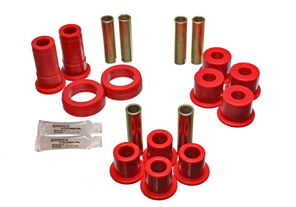 Energy Suspension Rear Leaf Spring Bushing Red for 1991-1994 Ford Explorer 4.2124R