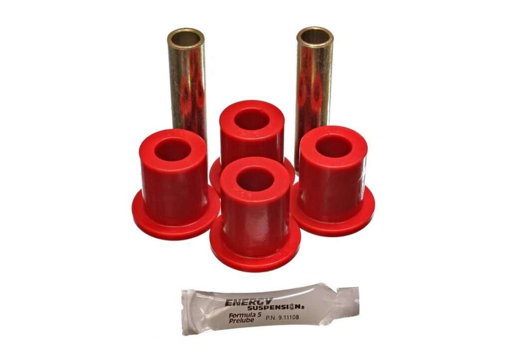 Energy Suspension Rear Leaf Spring Bushing Red for 1980-1996 Ford F-150 4WD 4.2128R