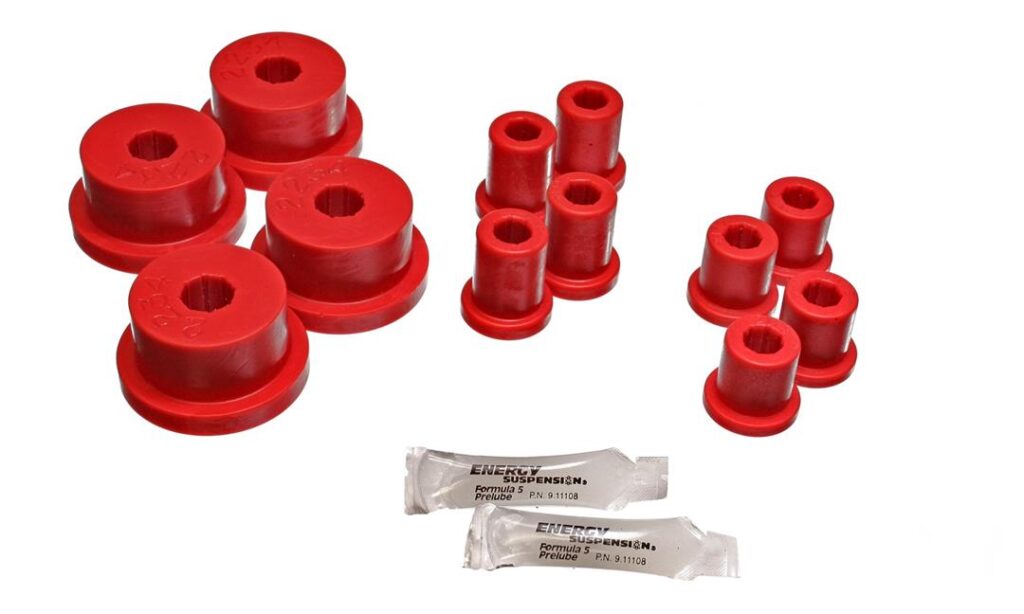 Energy Suspension Rear Leaf Spring Bushing Red for 1962-1965 Ford Fairlane 4.2141R