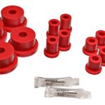 Energy Suspension Rear Leaf Spring Bushing Red for 1962-1965 Ford Fairlane 4.2141R