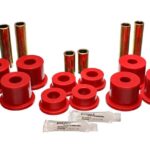 Energy Suspension Front Leaf Spring Bushing Red for 1988-1997 Ford F Super Duty 4.2142R