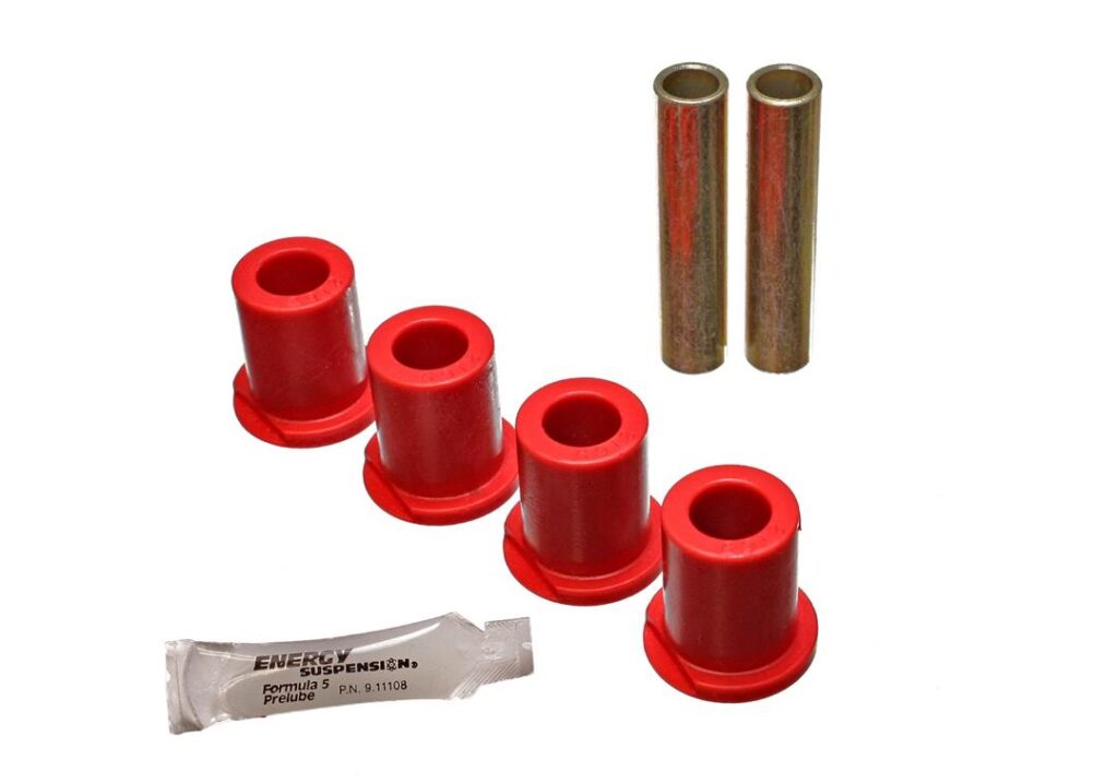 Energy Suspension Rear Leaf Spring Bushing Red for 1980-1996 Ford F-150 4WD 4.2144R