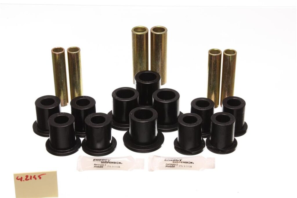 Energy Suspension Rear Leaf Spring Bushing Black for 1992-2002 Ford E-250 Econoline 4.2145G