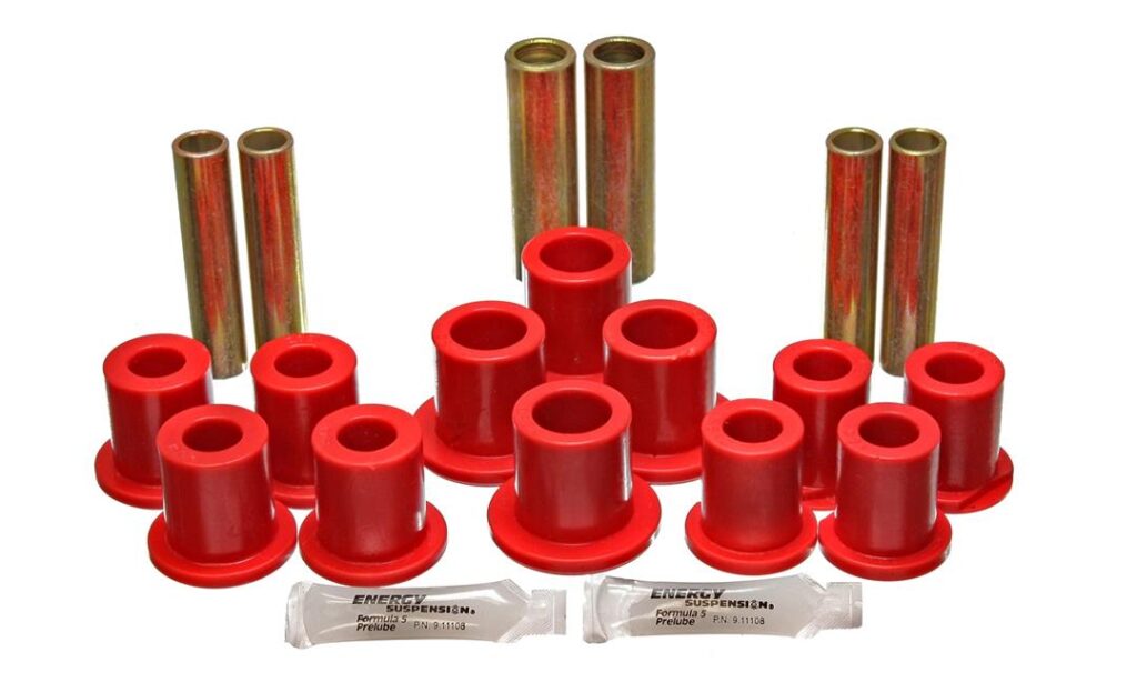 Energy Suspension Leaf Spring Bushing Red for 1992-2002 Ford E-250 Econoline 4.2145R