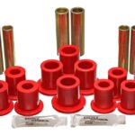 Energy Suspension Rear Leaf Spring Bushing Red for 2003-2006 Ford E-250 4.2145R