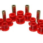 Energy Suspension Rear Leaf Spring Bushing Red for 1999-2007 Ford F-350 Super Duty 4.2147R