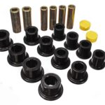 Energy Suspension Front Leaf Spring Bushing Black for 1999-2004 Ford F-250 Super Duty 4WD 4.2148G