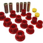 Energy Suspension Front Leaf Spring Bushing Red for 1999-2004 Ford F-250 Super Duty 4WD 4.2148R