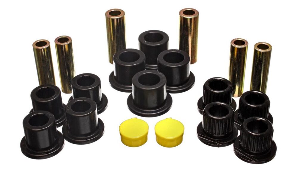 Energy Suspension Rear Leaf Spring Bushing Black for 2000-2004 Ford Excursion 4WD 4.2149G