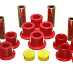 Energy Suspension Rear Leaf Spring Bushing Red for 2000-2004 Ford Excursion 4WD 4.2149R