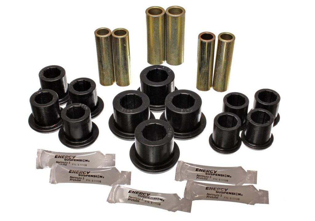 Energy Suspension Rear Leaf Spring Bushing Black for 2004-2004 Ford F-150 Heritage 4.2150G