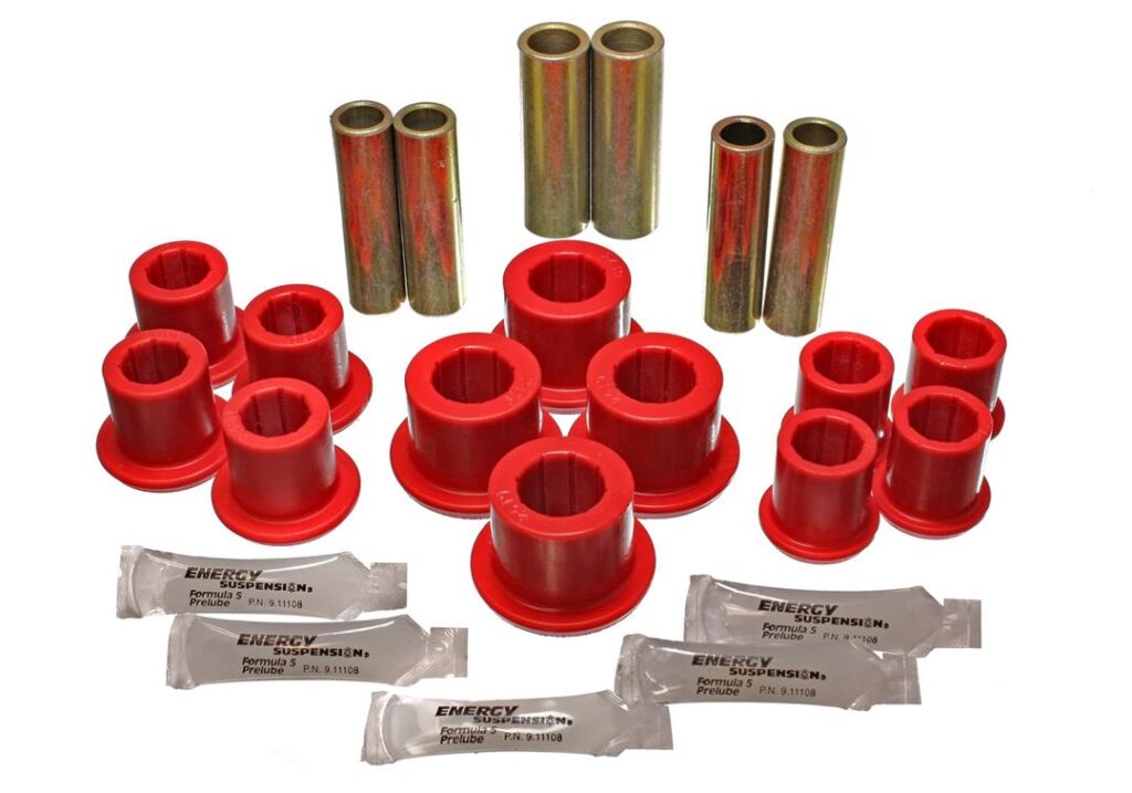 Energy Suspension Rear Leaf Spring Bushing Red for 2004-2004 Ford F-150 Heritage 4.2150R