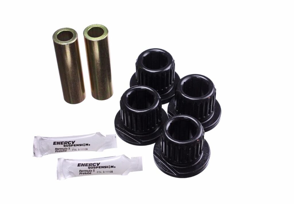 Energy Suspension Front Leaf Spring Bushing Black for 1999-2004 Ford F-350 Super Duty 4.2153G