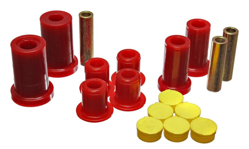 Energy Suspension Front Control Arm Bushing Red for 2004-2004 Ford F-150 Heritage 2WD 4.3158R