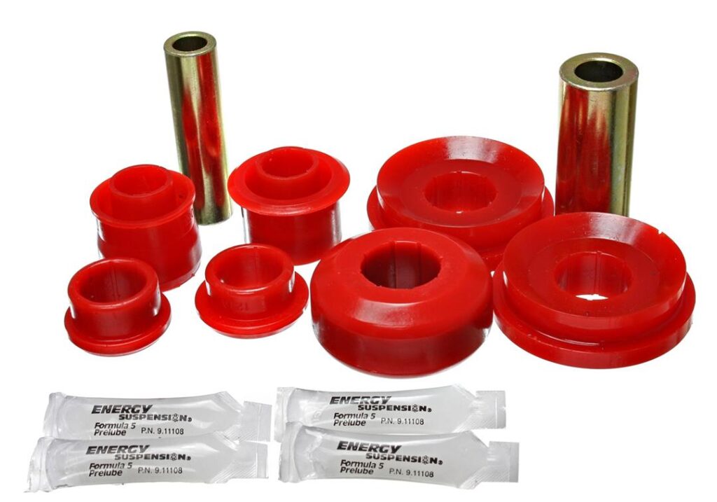 Energy Suspension Rear Control Arm Bushing Red for 2011-2014 Ford Mustang 4.3169R